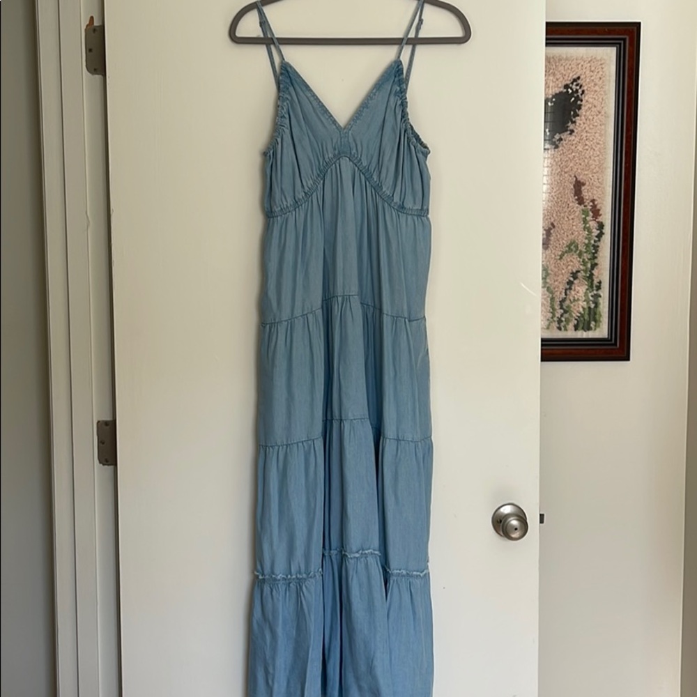 KUT Chambray maxi dress